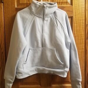 Danskin Women's Light Gray Cowl Neck Sweater